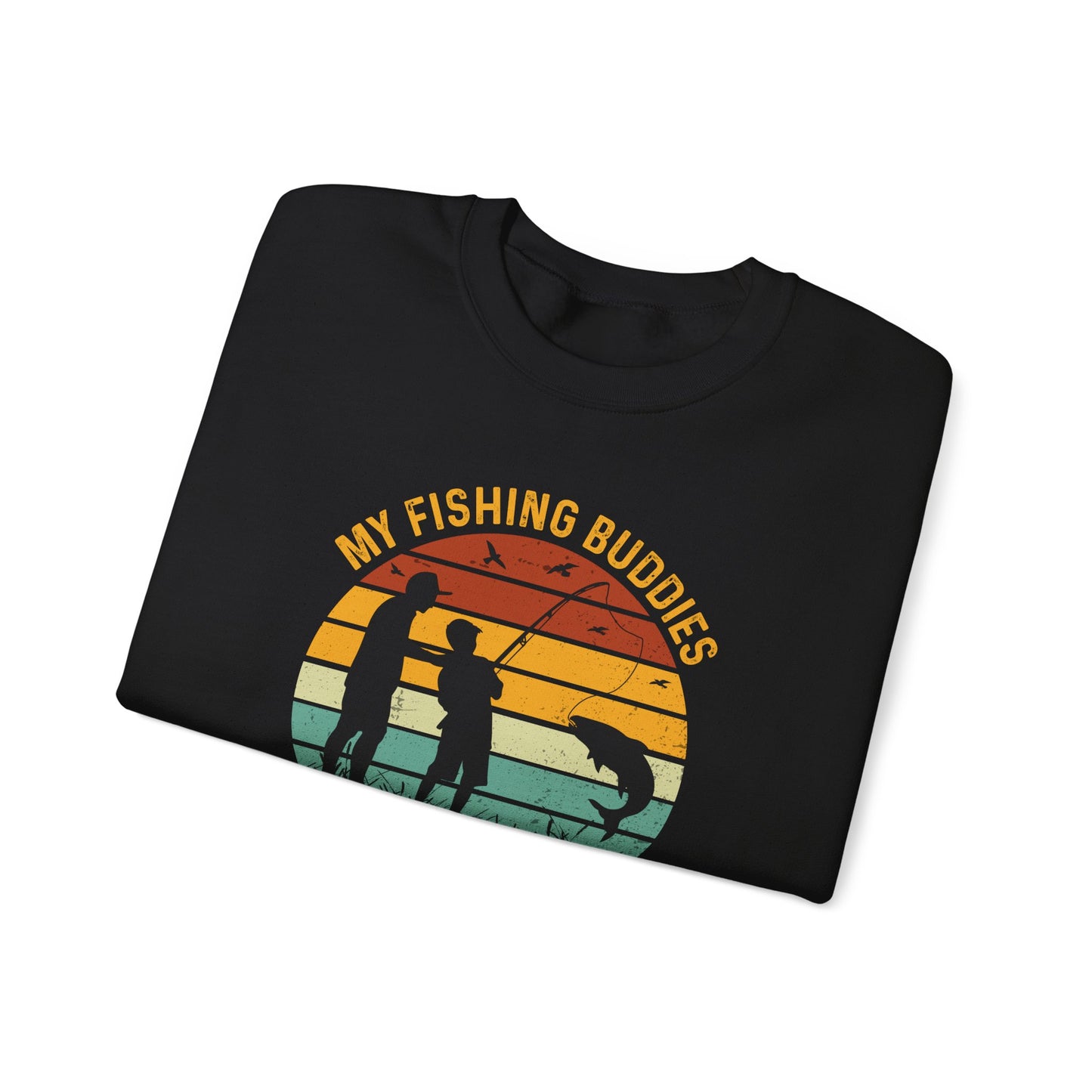 Dad's Fishing Buddies Sweatshirt