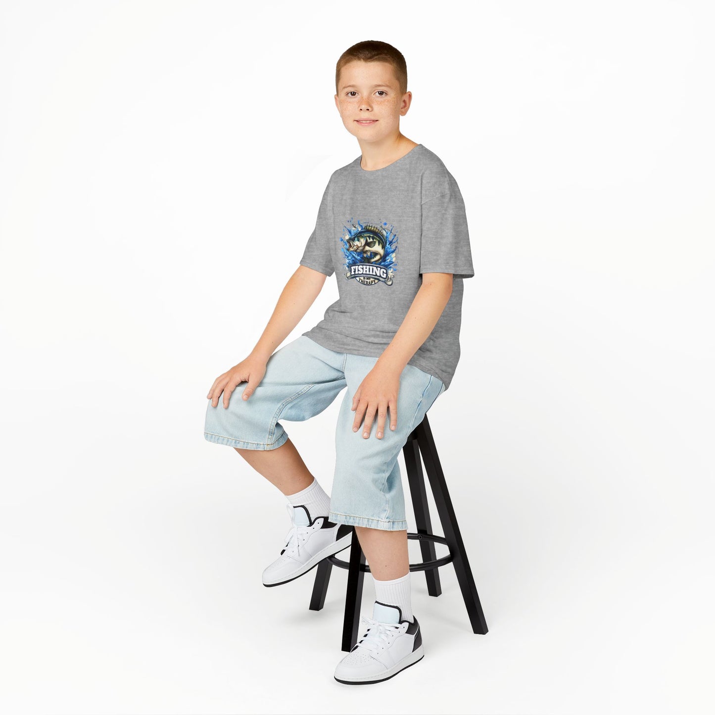 Kids Fishing Adventure Tee - Fun Designs for Young Anglers