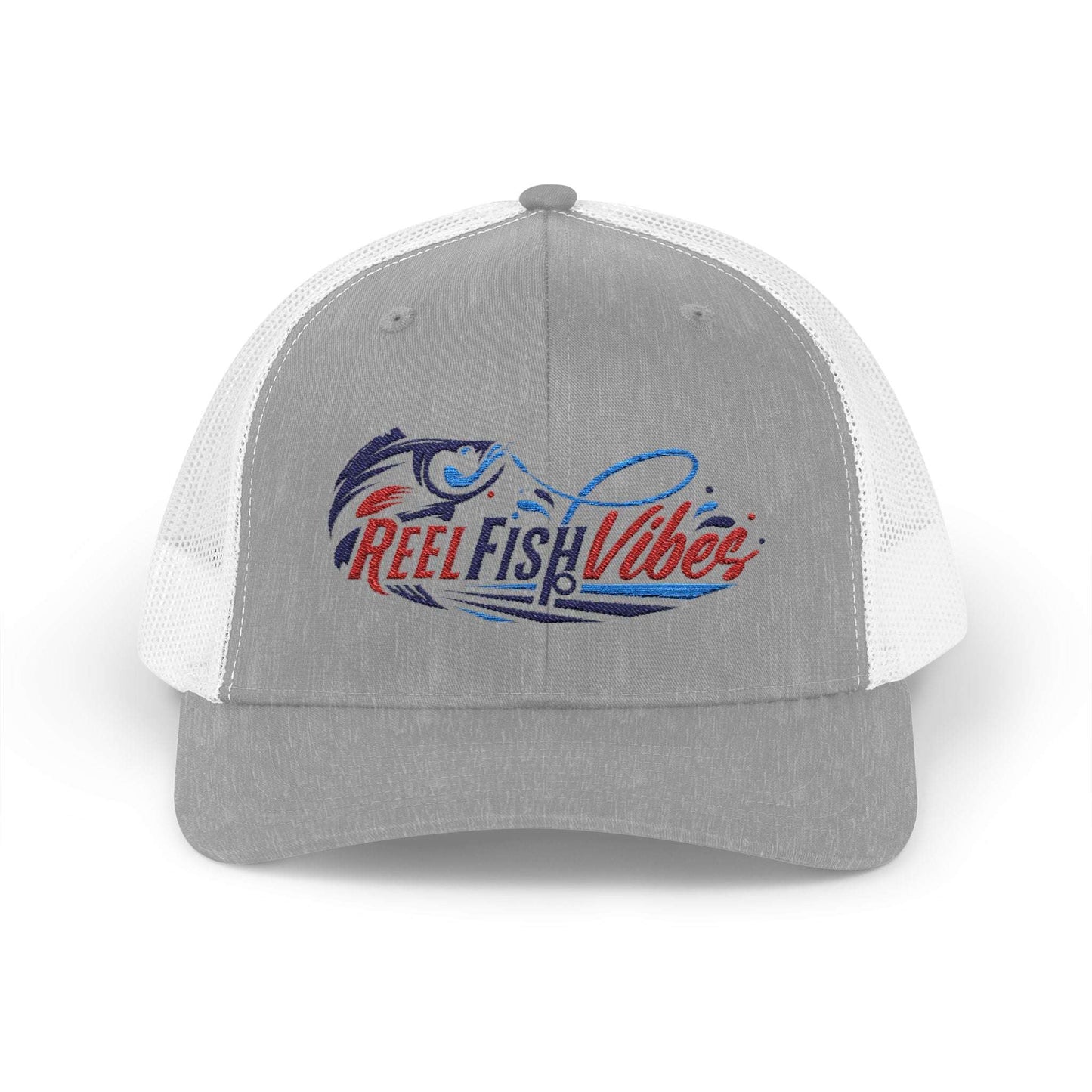 Reel Fish Vibes Snapback Trucker Cap - Perfect for Fishing Enthusiasts
