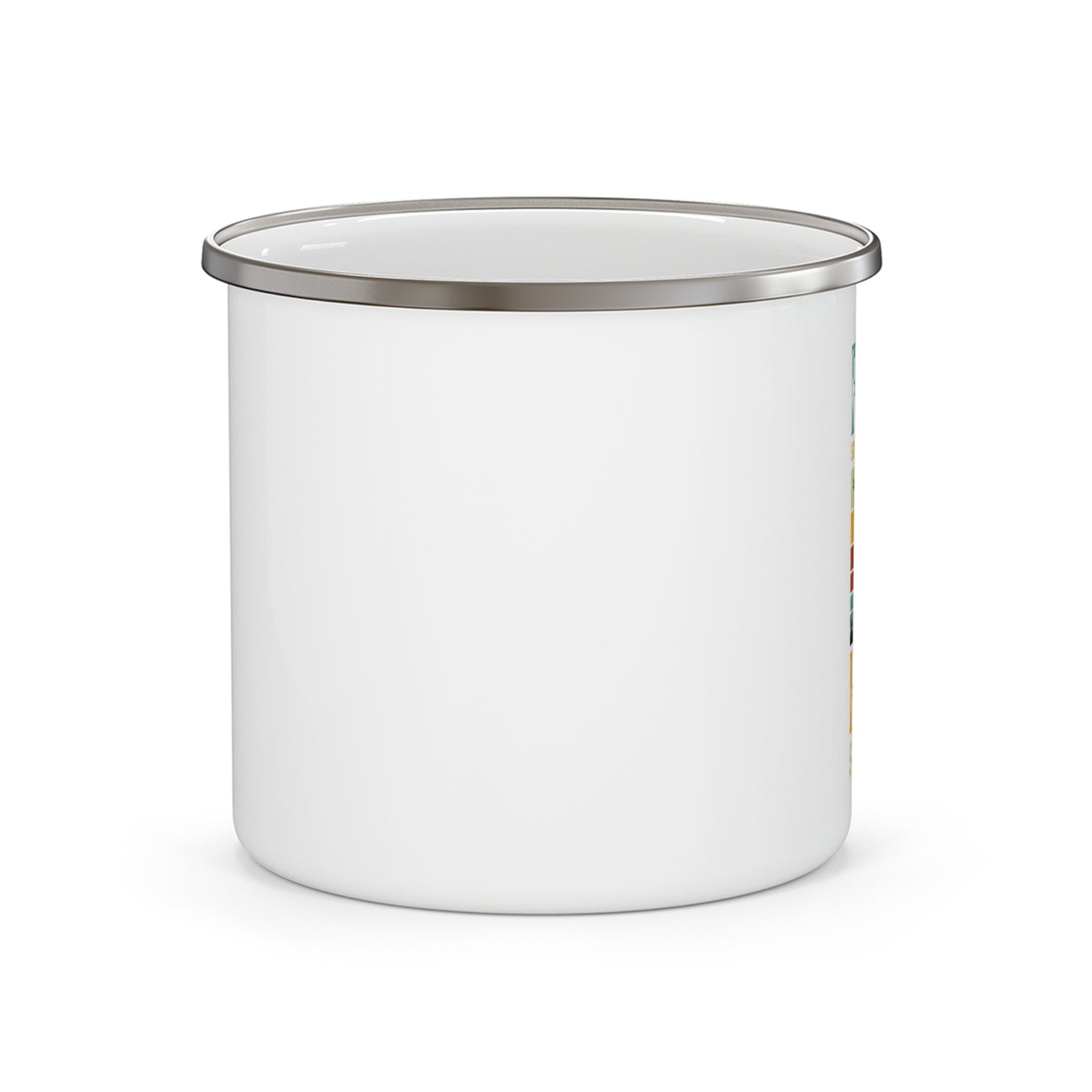 Fishing & Hunting Enamel Camping Mug - Perfect for Outdoors Enthusiasts