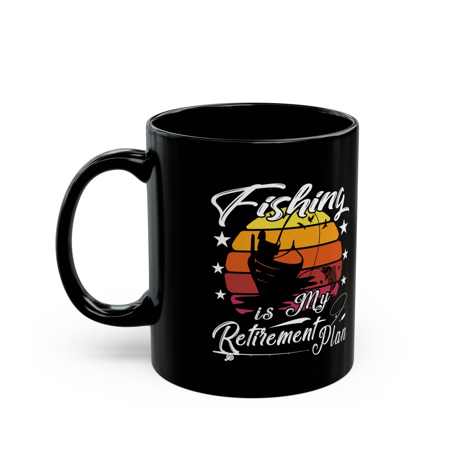 Fishing Retirement Plan Mug - Perfect Gift for Anglers