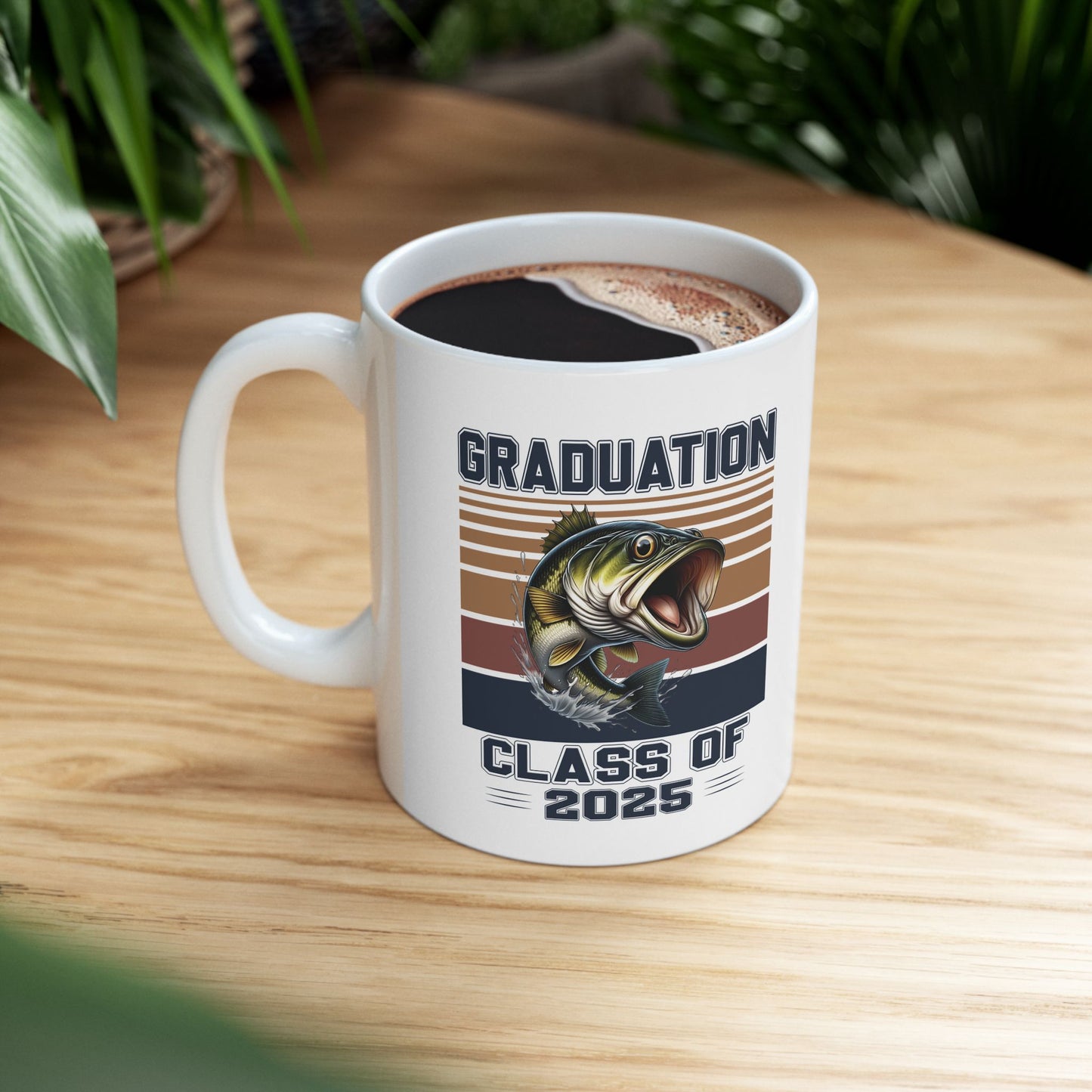Graduation Celebration Ceramic Mug | Class of 2025 | 11oz & 15oz Options