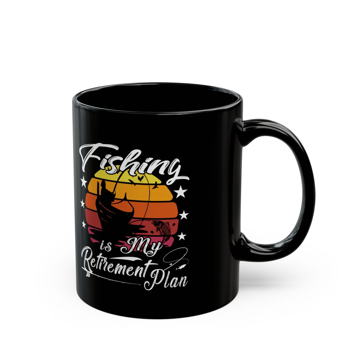 Fishing Retirement Plan Mug - Perfect Gift for Anglers