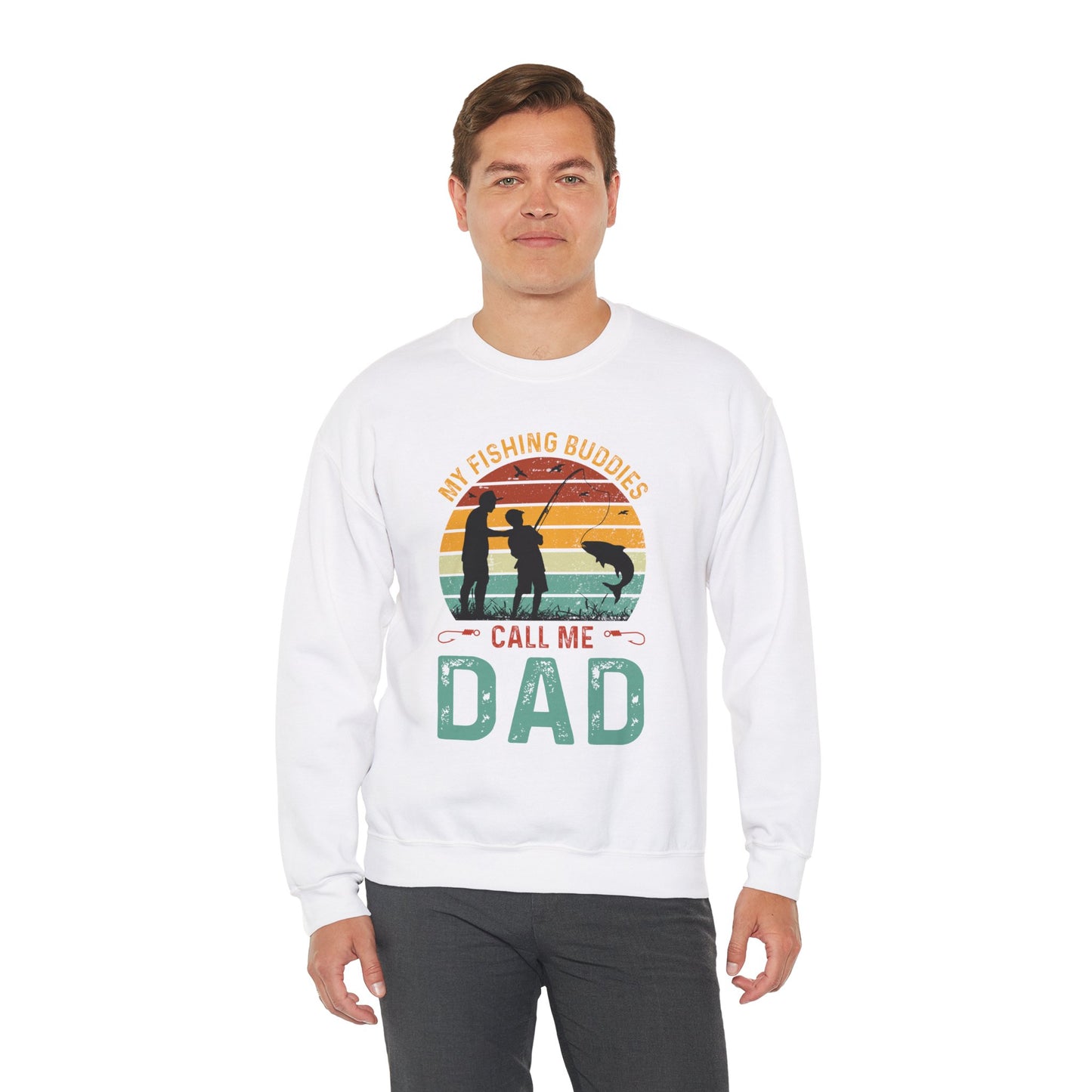 Dad's Fishing Buddies Sweatshirt
