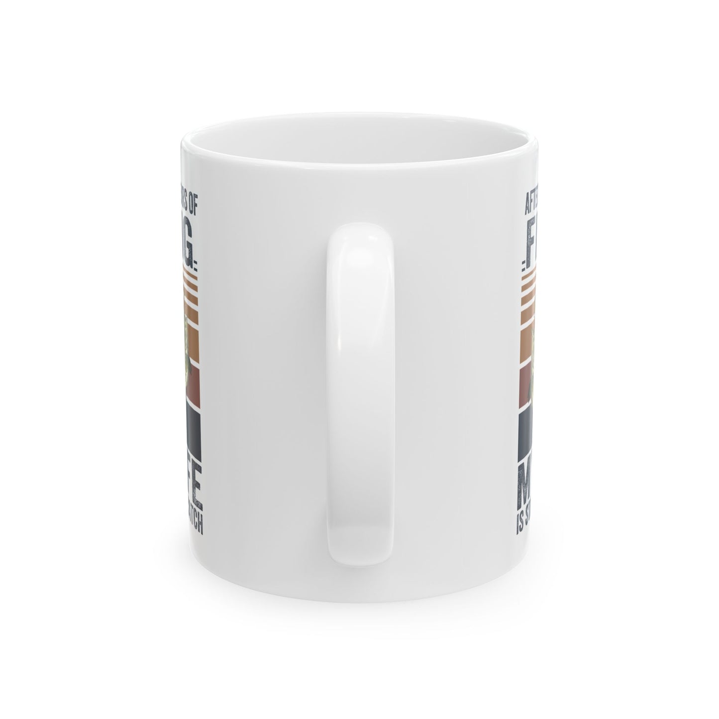 Fishing Enthusiast Ceramic Mug - "My Wife is Still My Best Catch" - Perfect Gift for Anglers