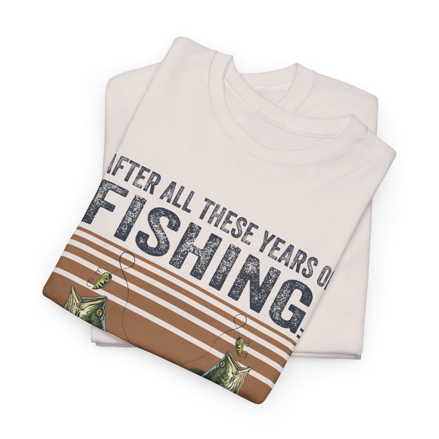 Fishing Lover's Unisex Heavy Cotton Tee - "My Wife is Still My Best Catch"