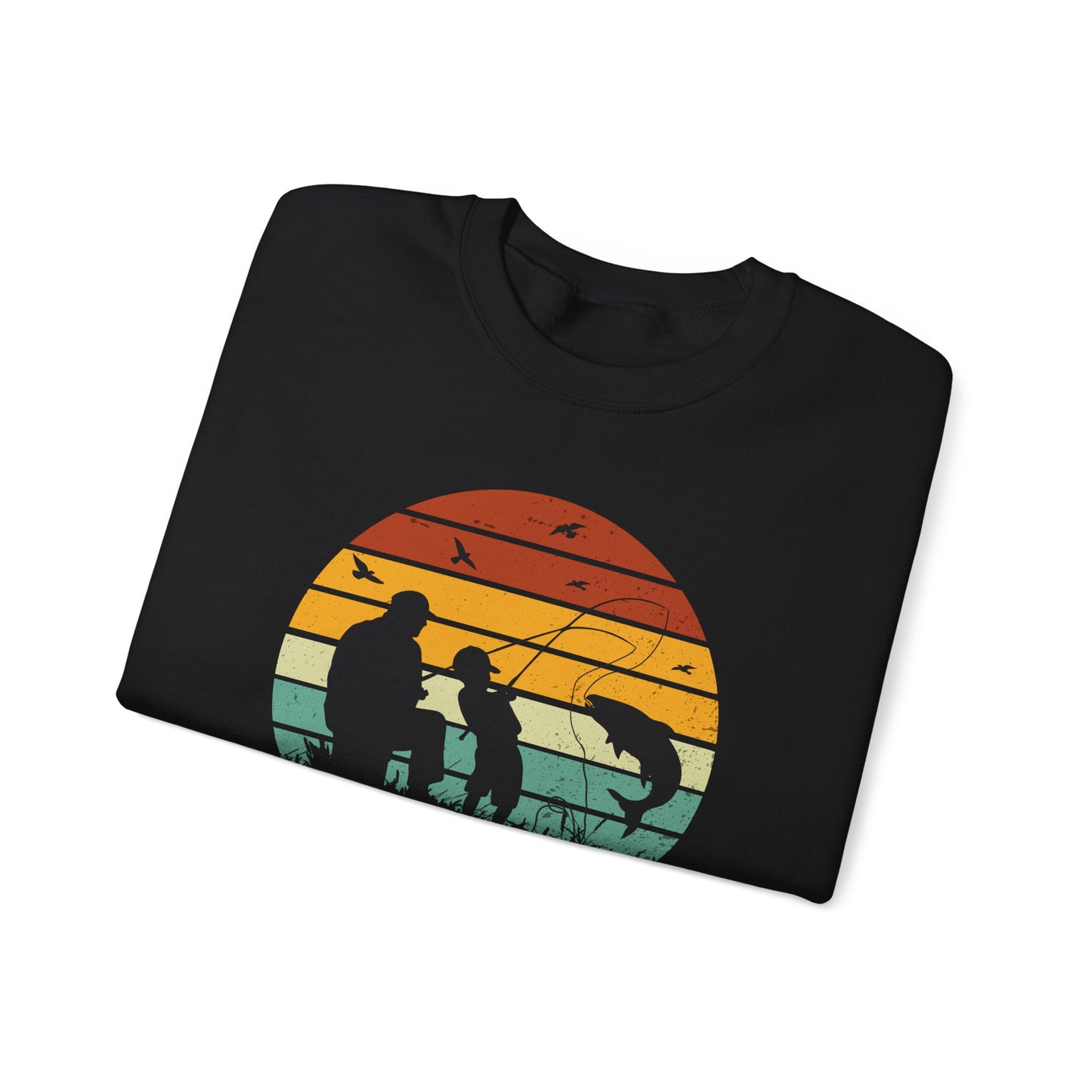 Grandpa Fishing Buddy Sweatshirt - Unisex Heavy Blend™ Crewneck