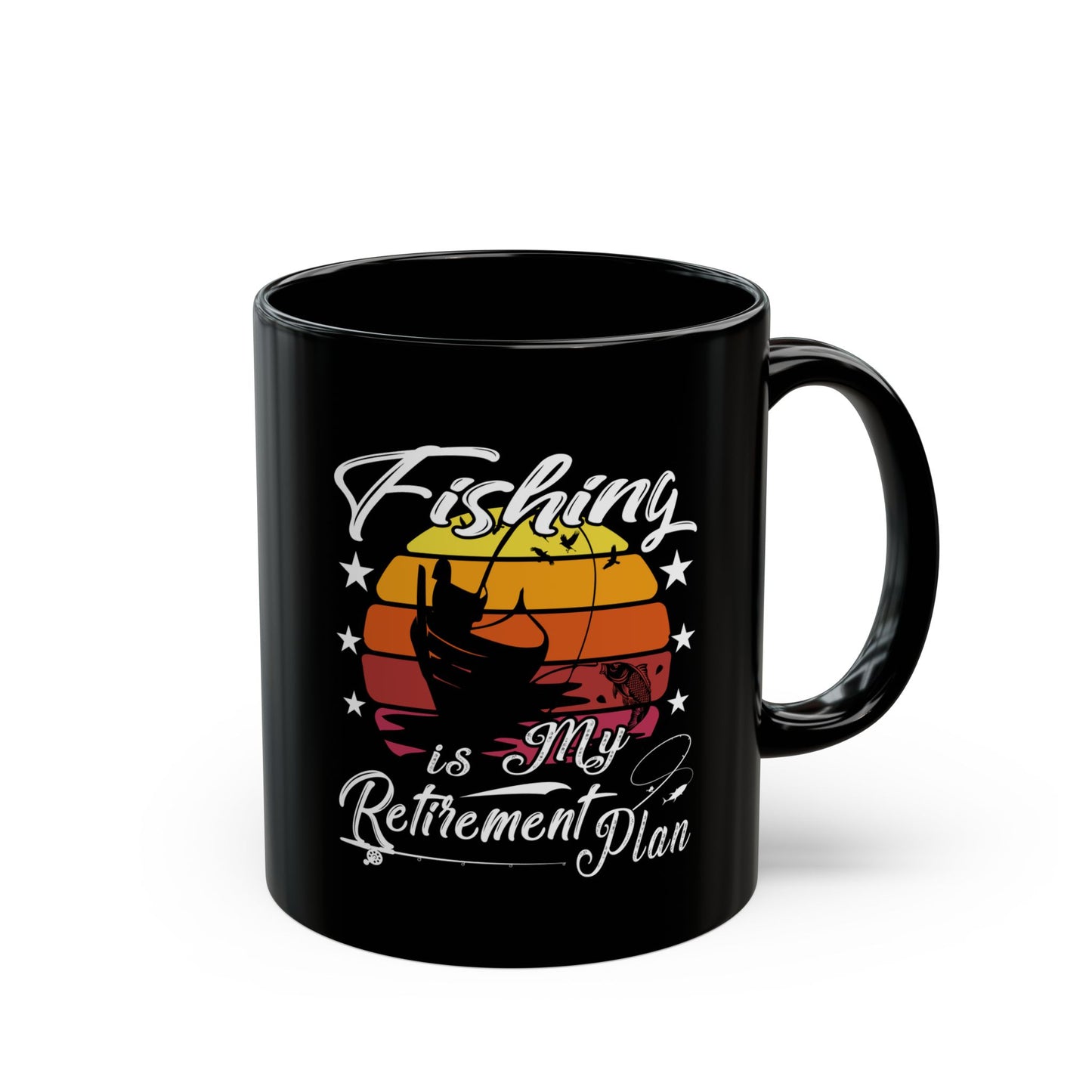 Fishing Retirement Plan Mug - Perfect Gift for Anglers