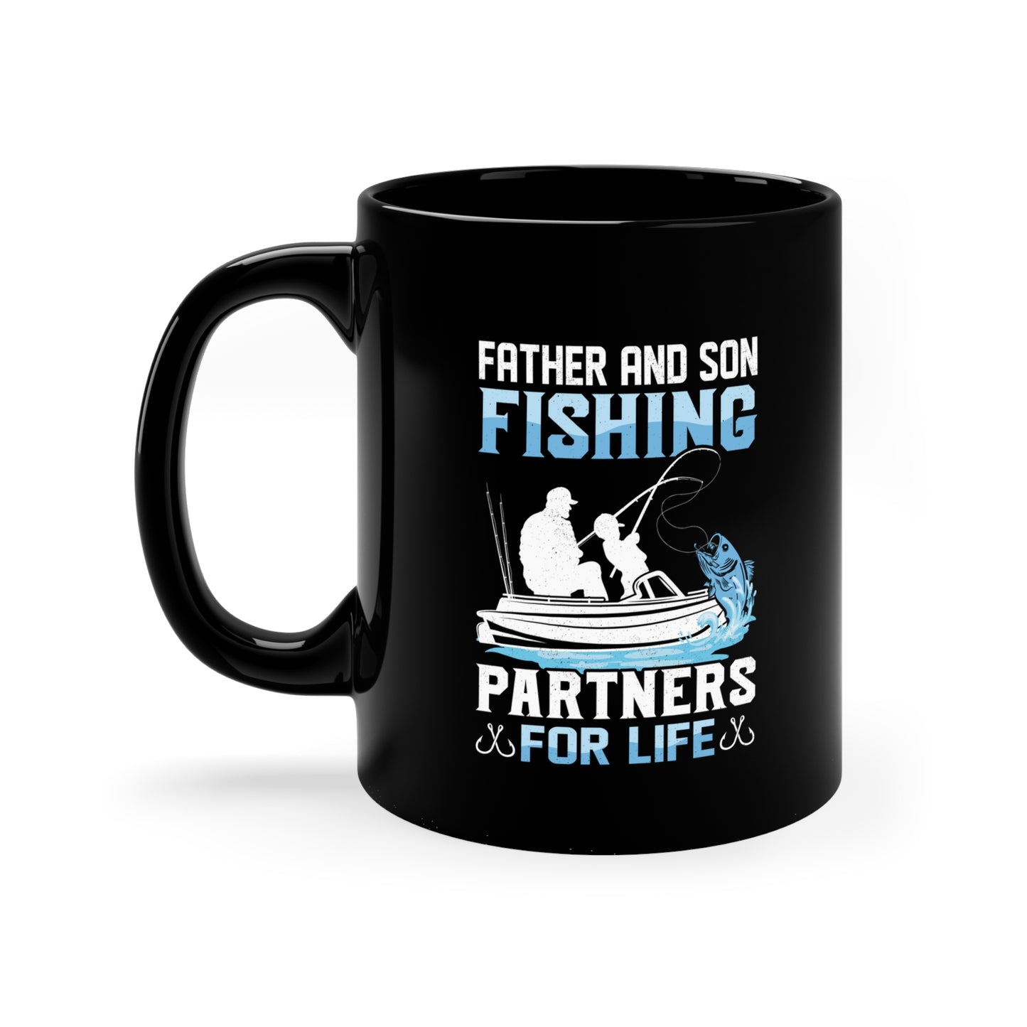 Black Coffee Mug, 11oz