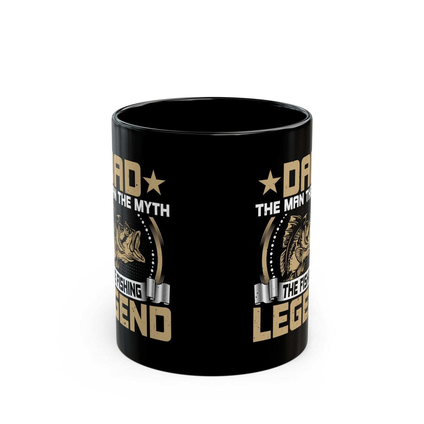 Dad The Man The Myth Fishing Legend Mug - Perfect Gift for Father's Day