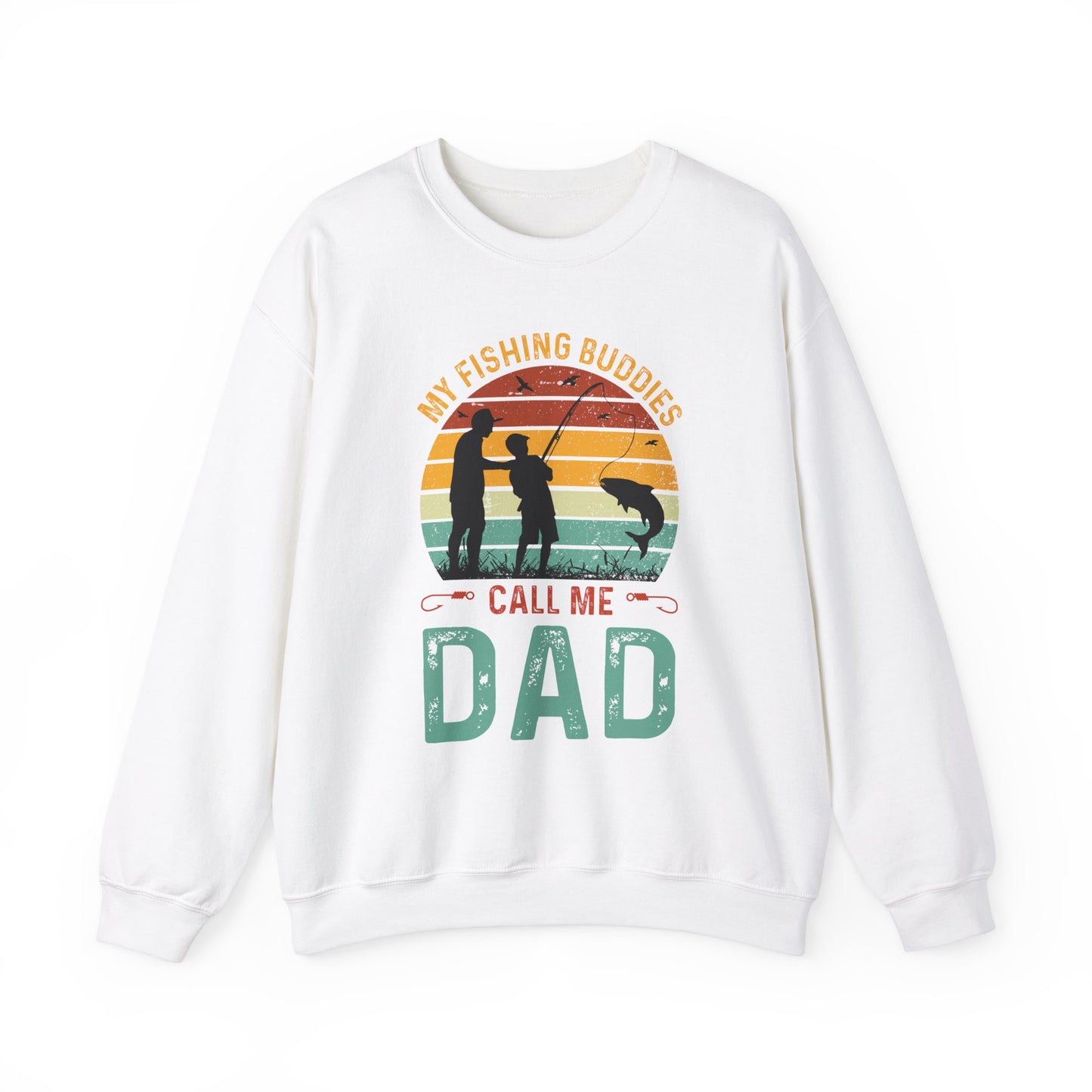 Dad's Fishing Buddies Sweatshirt