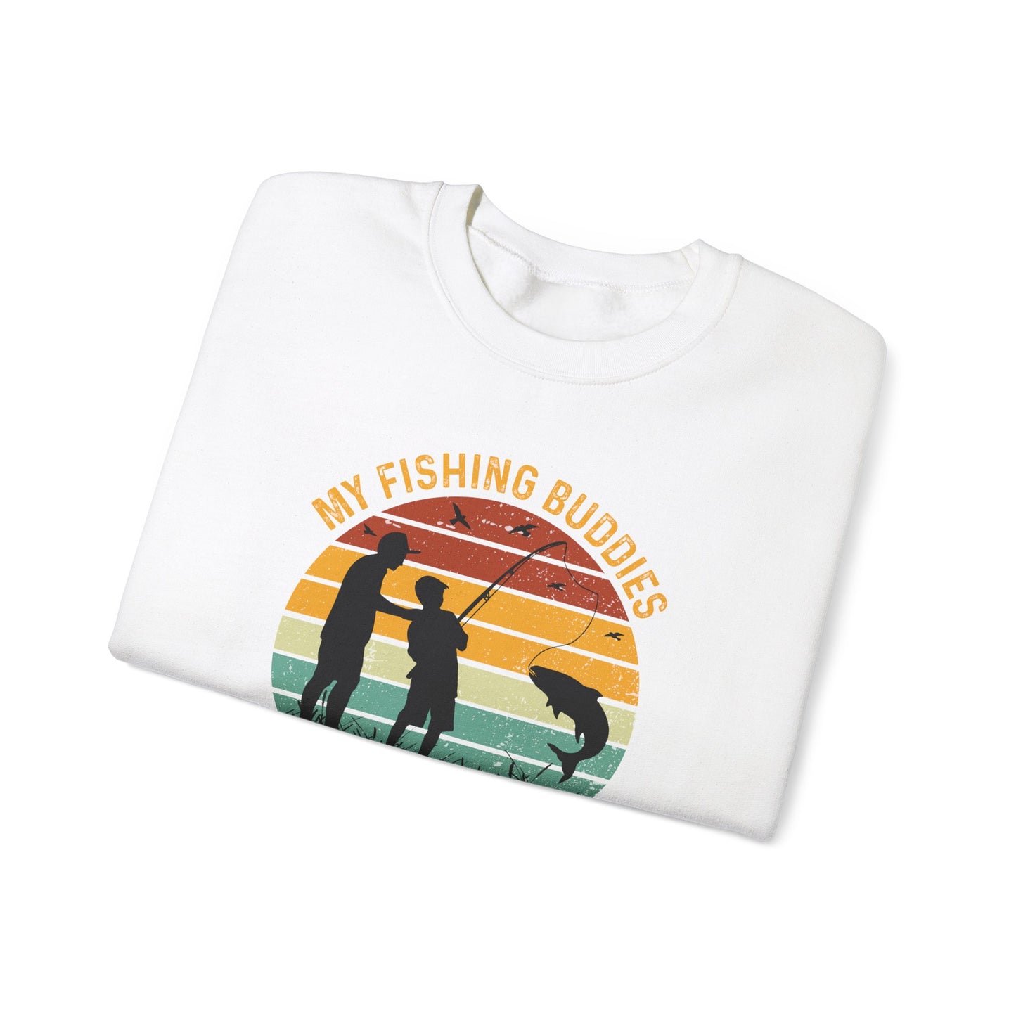 Dad's Fishing Buddies Sweatshirt