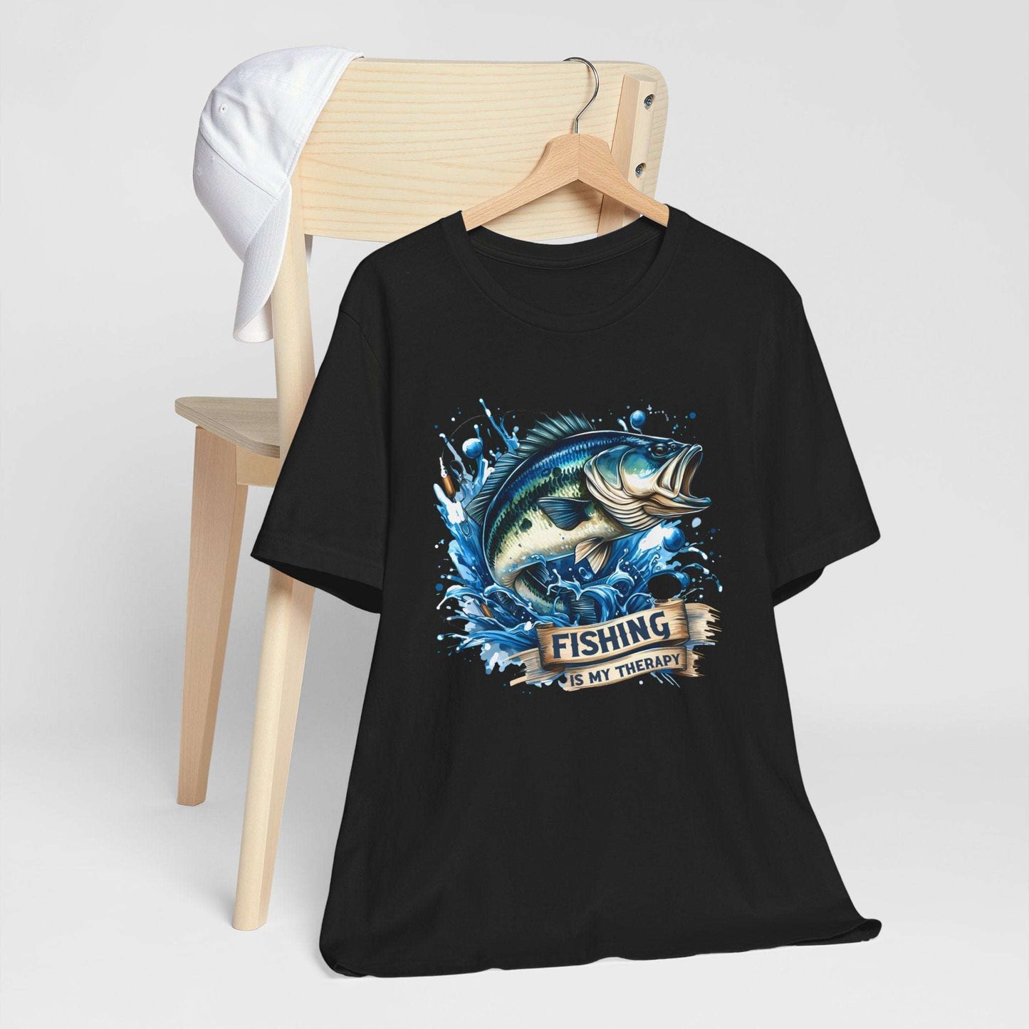 Fishing Is My Therapy Unisex Tee