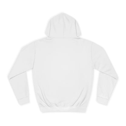 Unisex College Hoodie - Born to Go Fishing Design