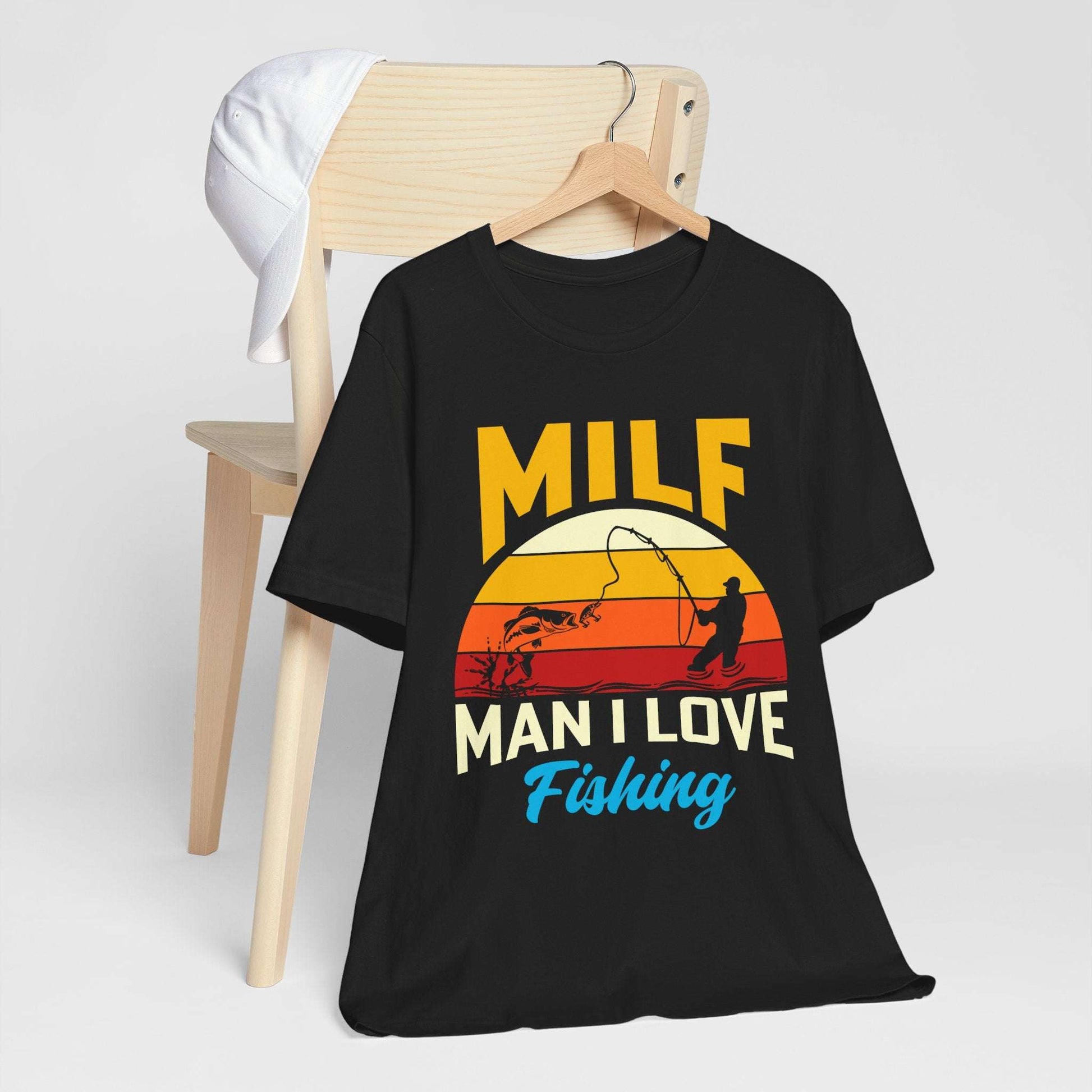 MILF Fishing Unisex Jersey Tee - Fun & Trendy T-Shirt for Fishing Enthusiasts