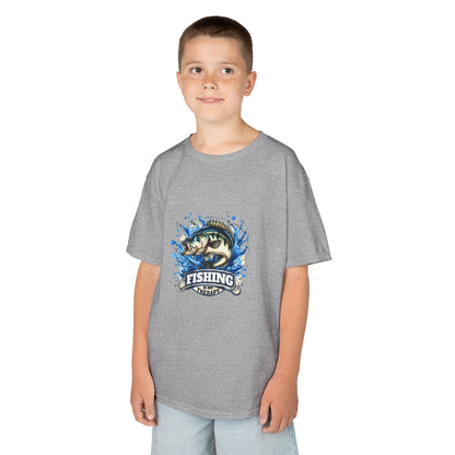 Kids Fishing Adventure Tee - Fun Designs for Young Anglers