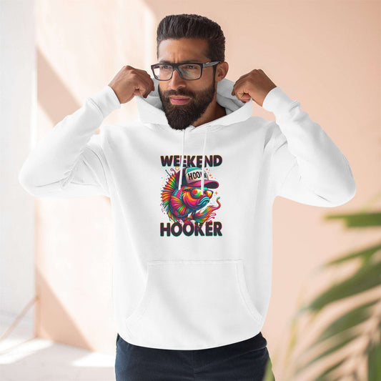 Weekend Hooker Graphic Fleece Hoodie for Fish Lovers