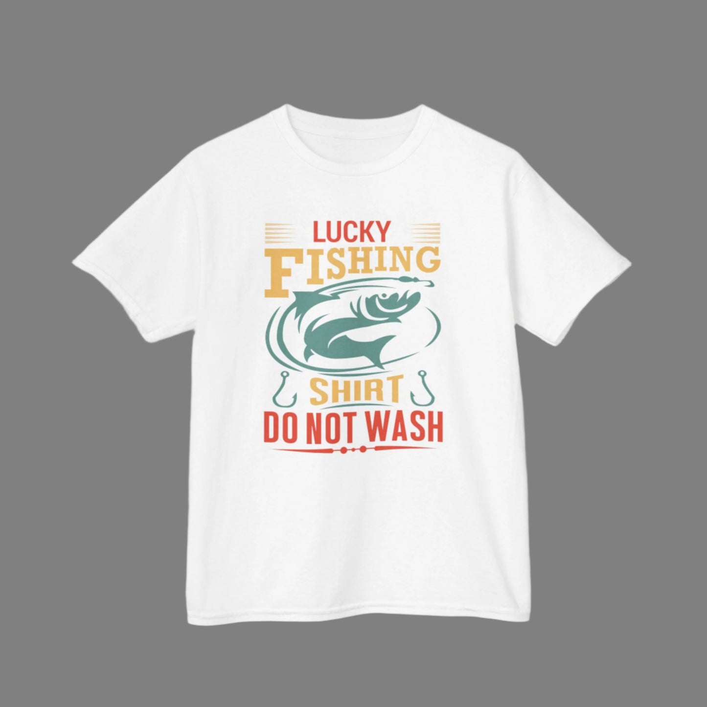 Lucky Fishing Kids Tee - Perfect for Young Anglers & Fishing Enthusiasts