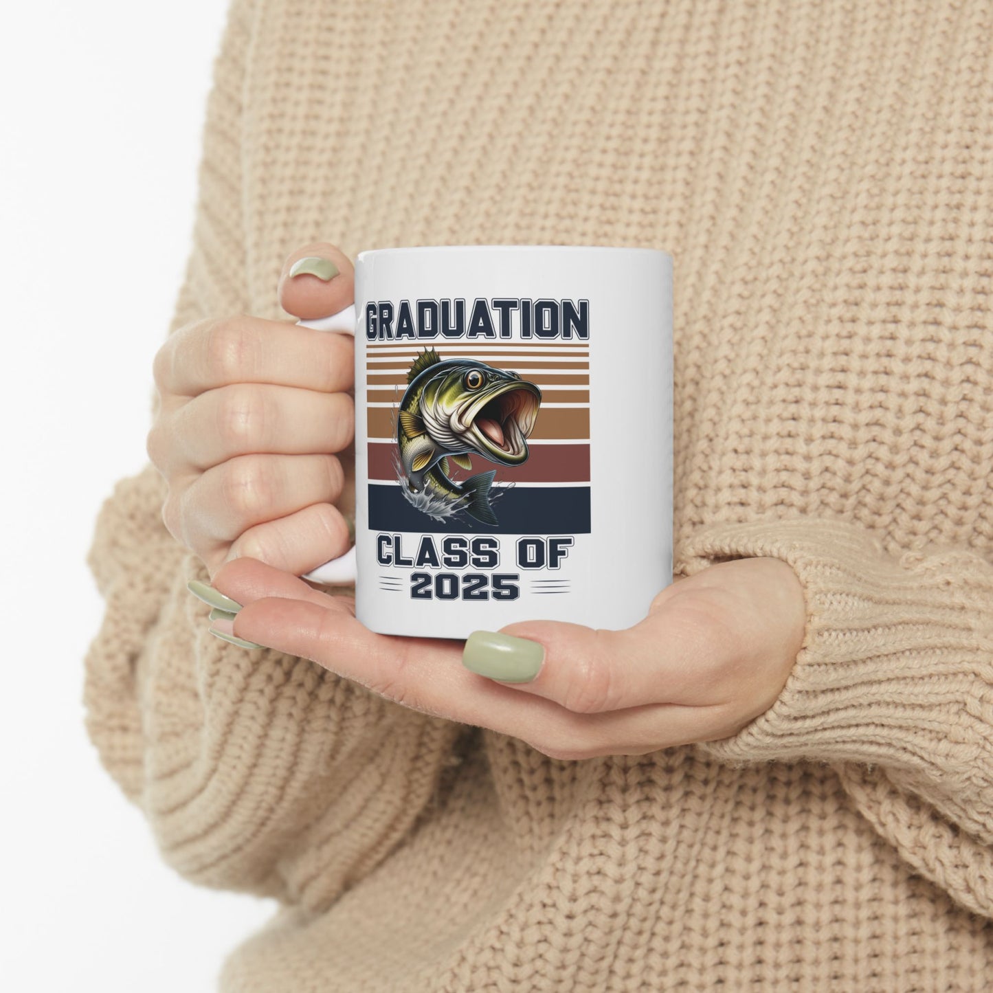 Graduation Celebration Ceramic Mug | Class of 2025 | 11oz & 15oz Options