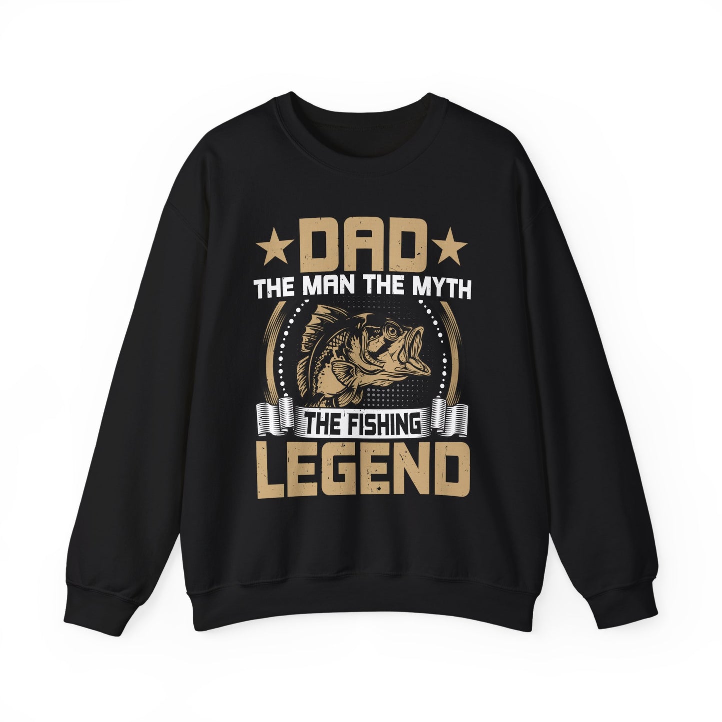 Fishing Legend Sweatshirt for Dad | Unisex Crewneck | Perfect Gift for Father's Day