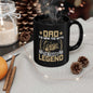 Dad The Man The Myth Fishing Legend Mug - Perfect Gift for Father's Day