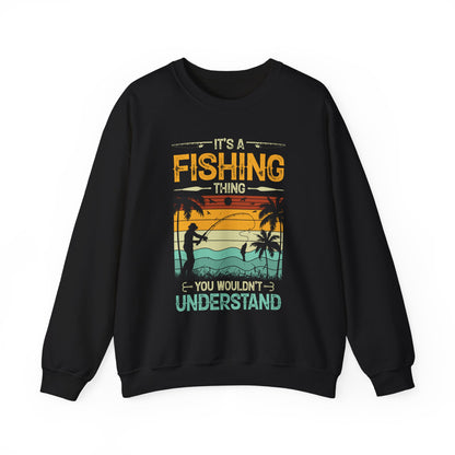 Fishing Things Unisex Crewneck Sweatshirt – Perfect for Anglers