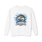 Fishing is My Therapy Unisex Lightweight Crewneck Sweatshirt