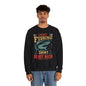 Lucky Fishing Crewneck Sweatshirt - Perfect Gift for Anglers