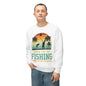 Born to Go Fishing Unisex Crewneck Sweatshirt - Perfect for Fishing Lovers