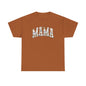 MAMA Fishing Design - Perfect for Everyday Wear & Gifts - Casual Unisex Heavy Cotton Tee with Camo