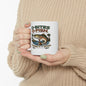 OO7 O-Fish, O-Bites, 7-Hours on the River, Fishing Themed Ceramic Mug - Perfect Gift for Anglers & Nature Lovers