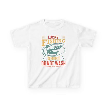 Lucky Fishing Kids Tee - Perfect for Young Anglers & Fishing Enthusiasts