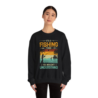 Fishing Things Unisex Crewneck Sweatshirt – Perfect for Anglers