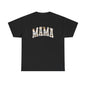 MAMA Fishing Design - Perfect for Everyday Wear & Gifts - Casual Unisex Heavy Cotton Tee with Camo