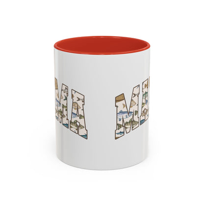 Camo 'MAMA' Accent Coffee Mug - Perfect Gift for Moms