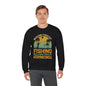 Weekend Forecast Fishing Crewneck Sweatshirt - Perfect Gift for Fishermen and Drink Lovers