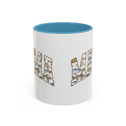 Camo 'MAMA' Accent Coffee Mug - Perfect Gift for Moms