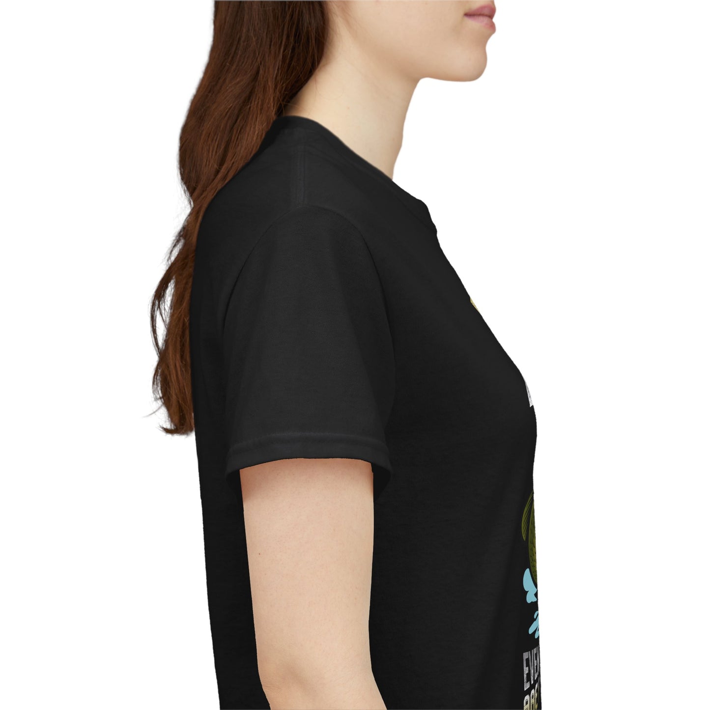"Fishing Is Like Boobs, even the small ones are fun to play with" Unisex Heavy Cotton Tee - Perfect for Anglers