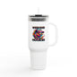 40oz Insulated Travel Mug - Weekend Hooker Fishing Design